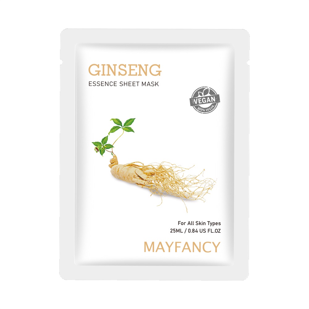 Maschera in tessuto al ginseng Mayfancy